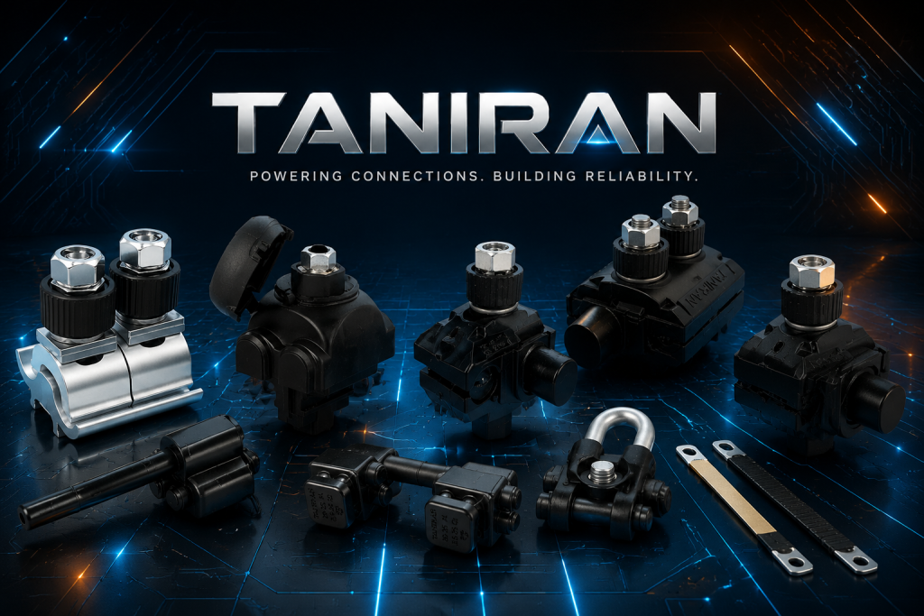 تانیران | تولید کننده یراق آلات کابل شبکه برق